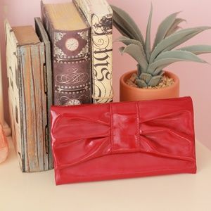 Estee Lauder Red Makeup Bag and Clutch